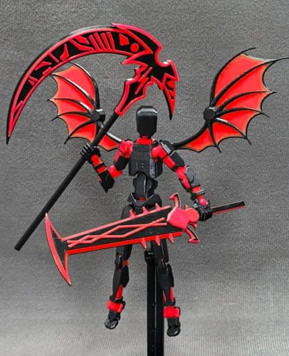 T13 Titan Robot Action Figure - Articulated Collectible Desktop Decoration
