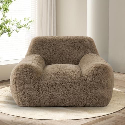 Hobestluk Giant Armrest Bean Bag Chair for Adults