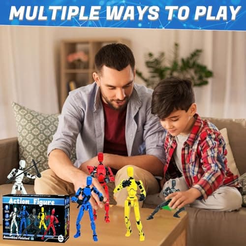 Baiyou T13 Action Figure Set 3D Printed with Box (5 Colors)