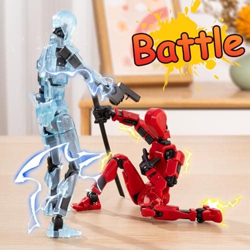 Titan 13 Action Figure Set - 4PCS 3D Printed Toys Fun & Educational