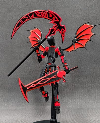 T13 Titan Robot Action Figure - Articulated Collectible Desktop Decoration