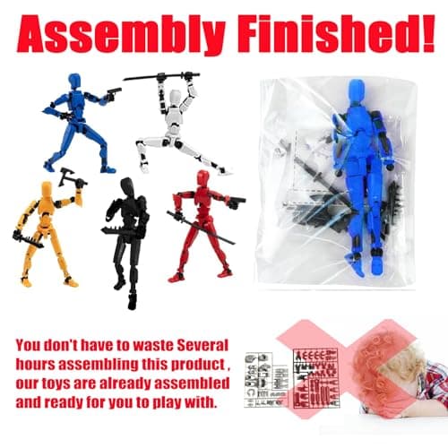 Titan 13 3D Printed Action Figure, Lucky Robot Gifts (9 PCS-ASSEMBLY REQUIRED)