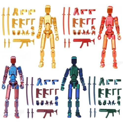 Titan 13 3D Printed Assembly Completed Action Figure