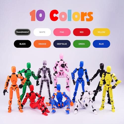 Shoulder Armor Upgrade 10pcs Lucky 13 Action Figures, 4 Weapons & 3 Hand-Shapes