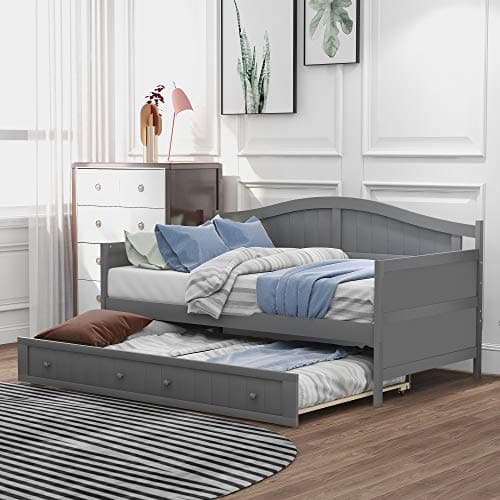 Twin Daybed with Storage, White, Easy Assembly, No Box Spring Needed