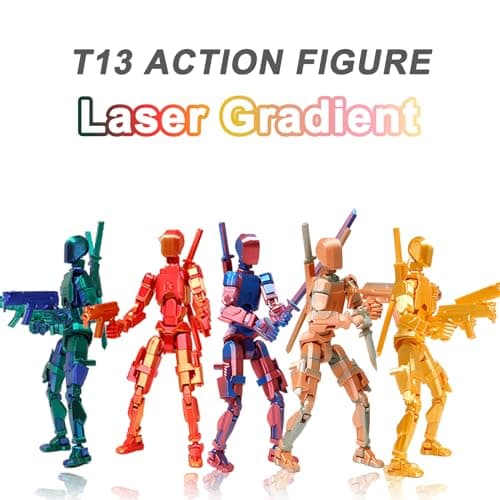 T13 Action Figure Accessories, Multijoint Movable Dummy 13 (5 Colors)