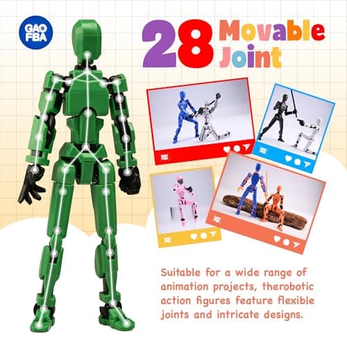 Shoulder Armor Upgrade 10pcs Lucky 13 Action Figures, 4 Weapons & 3 Hand-Shapes