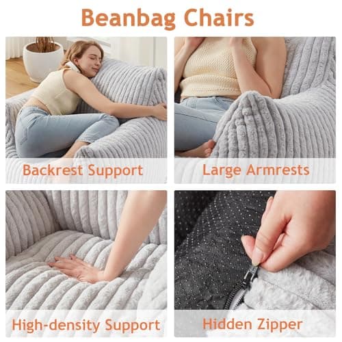 Comfy Giant Bean Bag Chairs for Adults and Teens

Cozy Giant Bean Bag Chairs for Adolescents and Grownups.