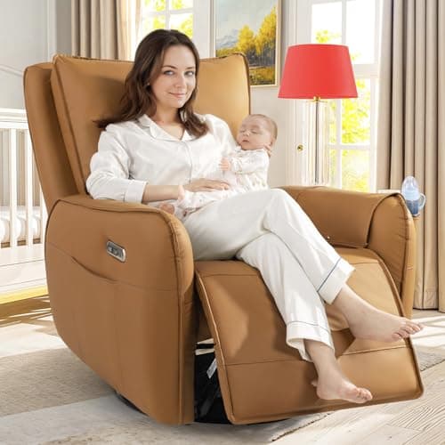 Electric Reclining Rocking Chair, Nursery & Living Room Glider