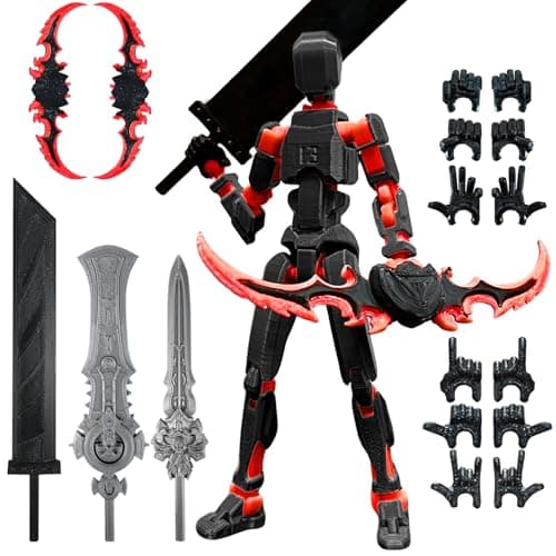Titan 13 Robot Action Figure Set, Lucky Gift for Collectors