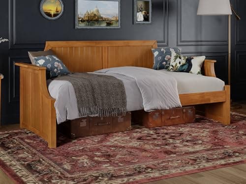 Walnut AFI Cambridge Twin Wood Daybed
