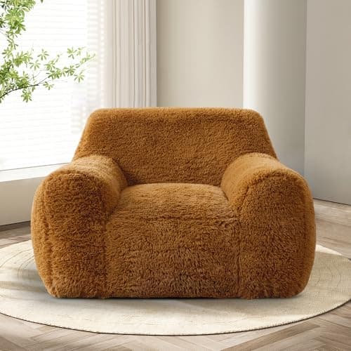Hobestluk Giant Armrest Bean Bag Chair for Adults
