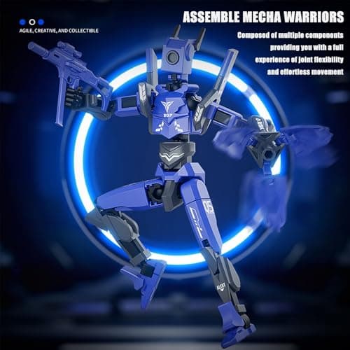 T13 5.2 Inch Robo Action Figure - Ultimate Hero for Playtime (White)