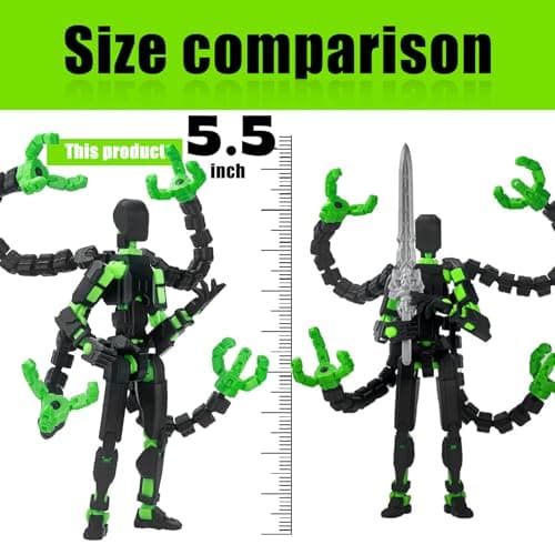3D Printed T13 Multi-Jointed Action Figure for Game Lovers