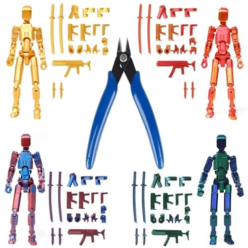 Titan 13 3D Printed Assembly Completed Action Figure