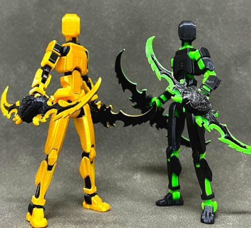Titan 13 Robot Action Figure Set, Lucky Gift for Collectors