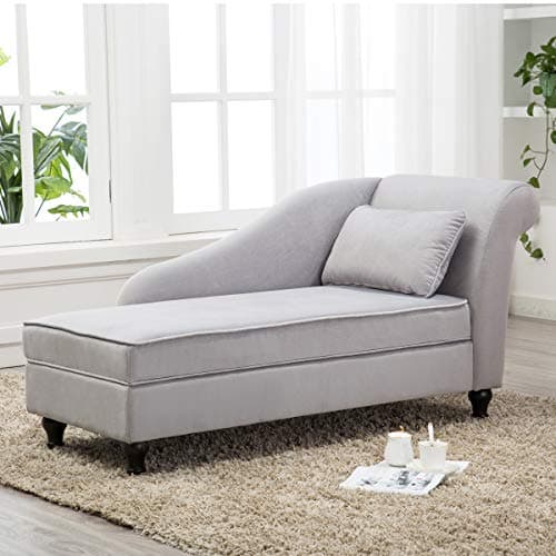 Yongqiang Tan Upholstered Right Arm Recliner Chaise Lounge Living Room Bedroom