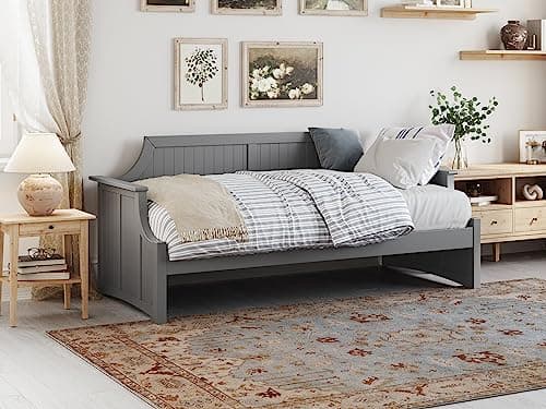 Walnut AFI Cambridge Twin Wood Daybed