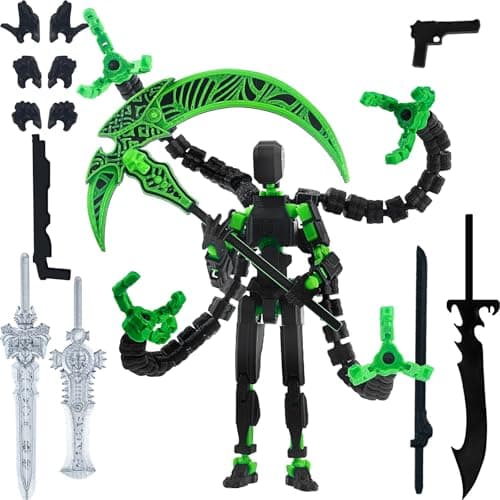3D Printed T13 Multi-Jointed Action Figure for Game Lovers