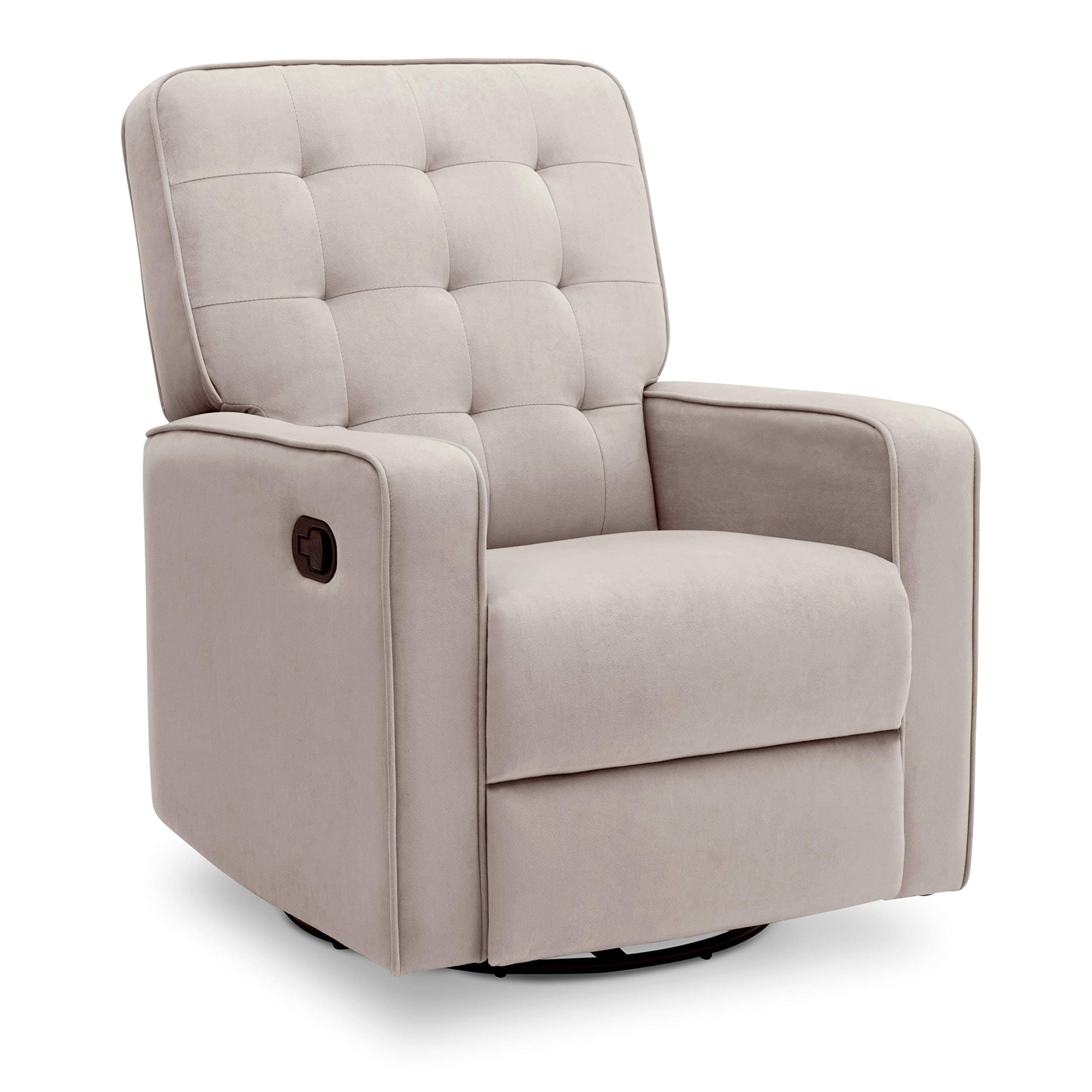 Delta Children Gavin Stain-Resistant Recliner Glider with LiveSmart Fabric